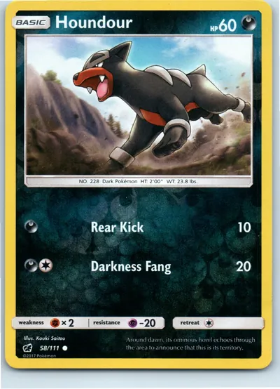 Houndour 58/111