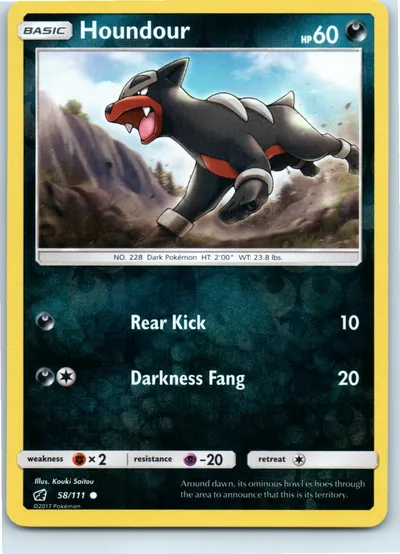 Houndour 58/111