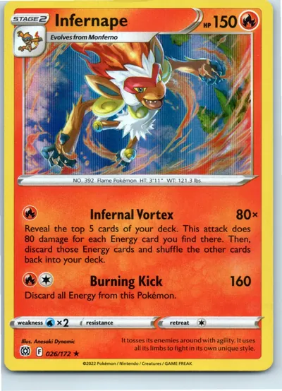 Infernape 026/172