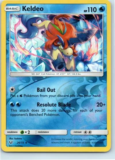 Keldeo 26/73