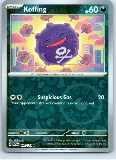 Koffing 109/165