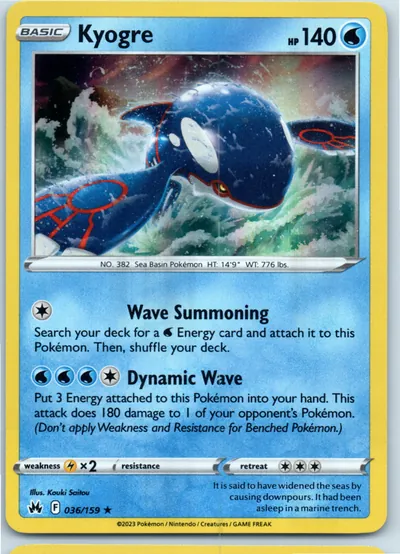 Kyogre 036/159