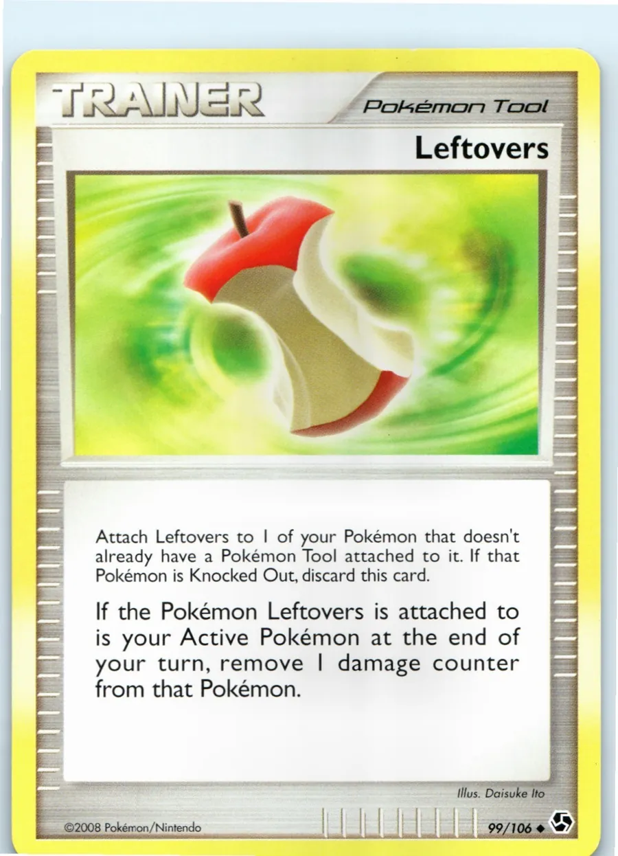 Leftovers 99/106 front, the actual card for sale