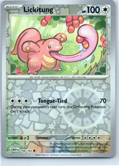 Lickitung 108/165