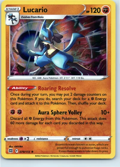 Lucario 079/172