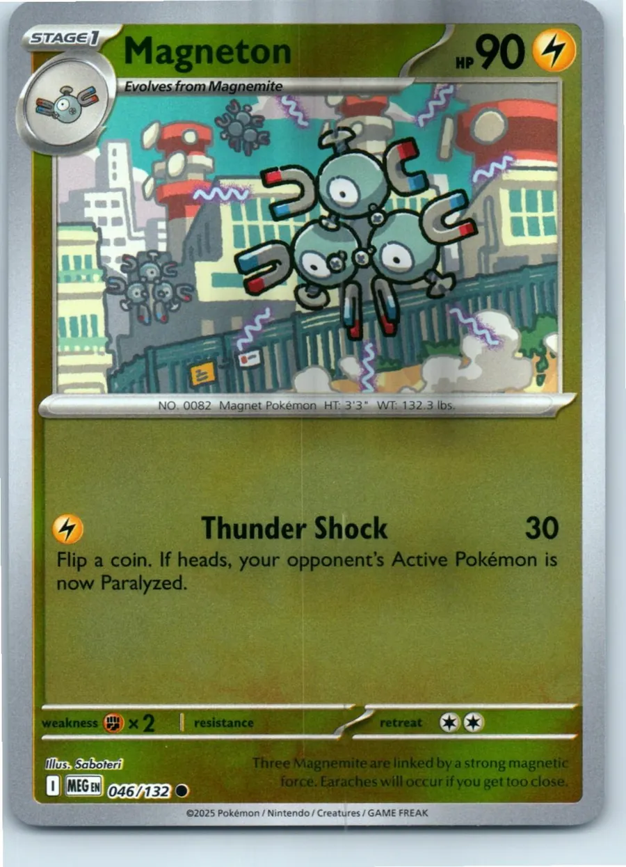 Magneton 046/132 front, the actual card for sale