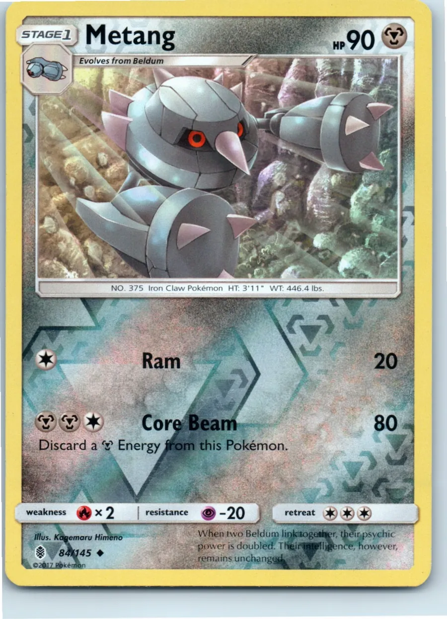 Metang 84/145 front, the actual card for sale