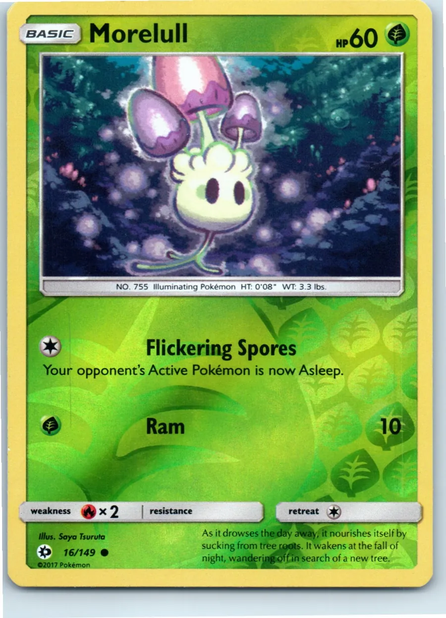 Morelull 16/149 front, the actual card for sale