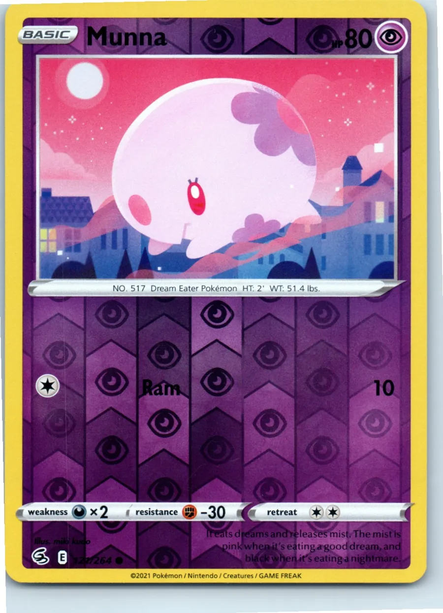Munna 121/264 front, the actual card for sale