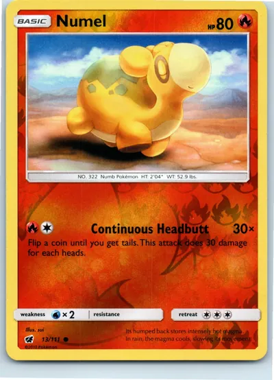 Numel 13/111