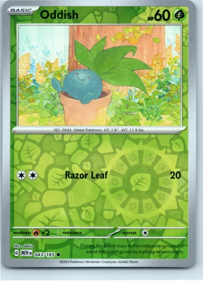 Oddish 043/165