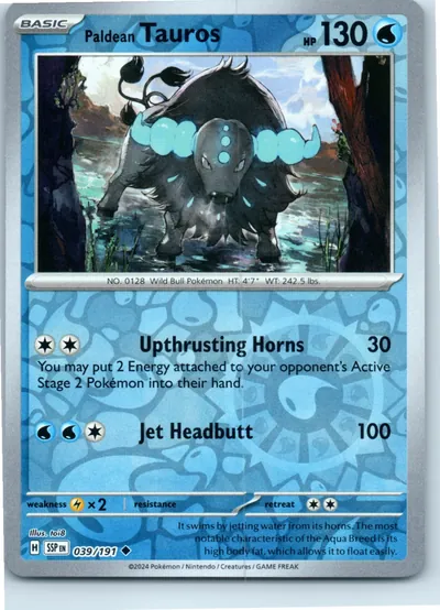 Paldean Tauros 039/191