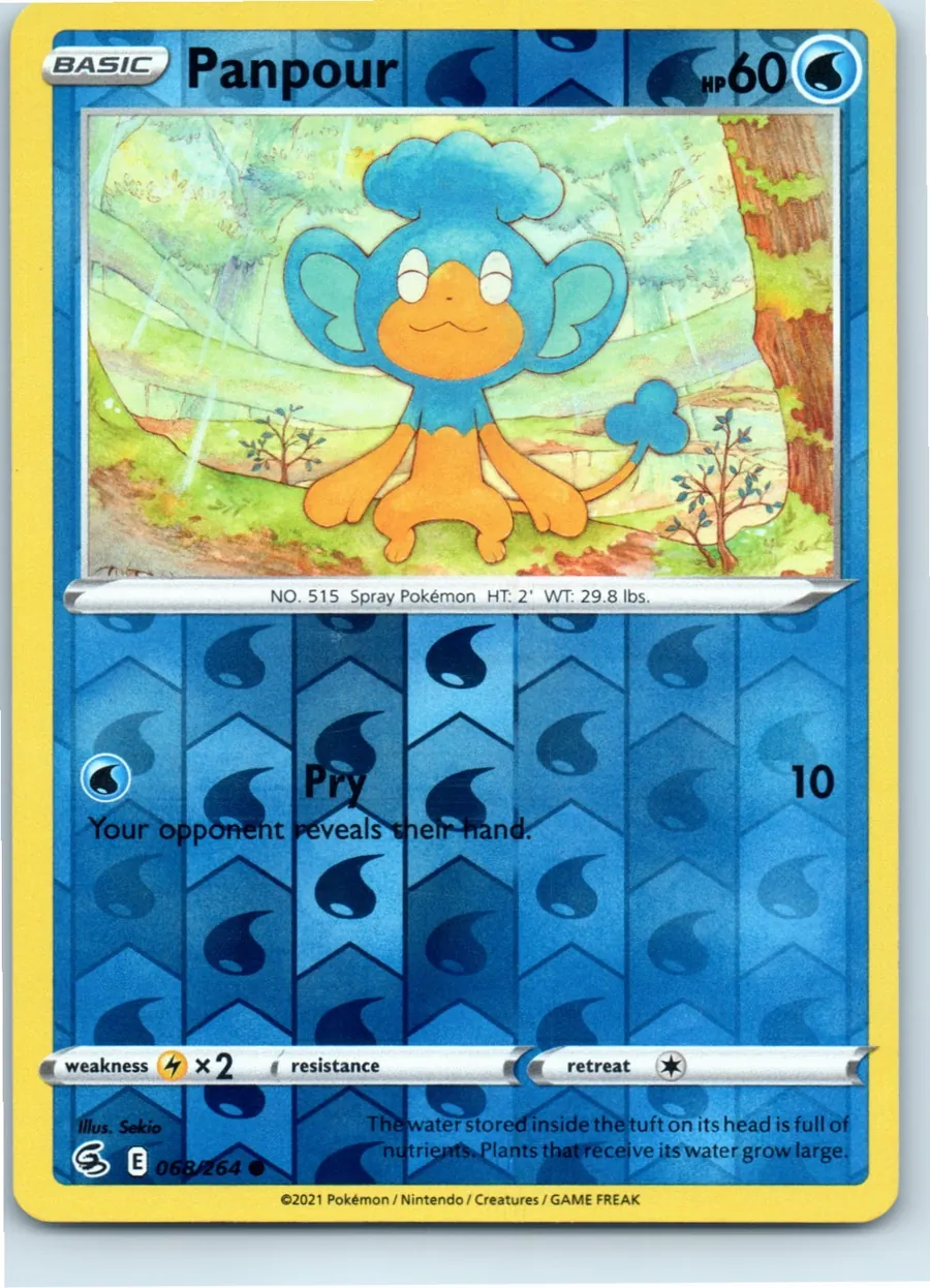 Panpour 068/264 front, the actual card for sale