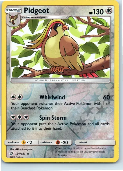 Pidgeot 124/181