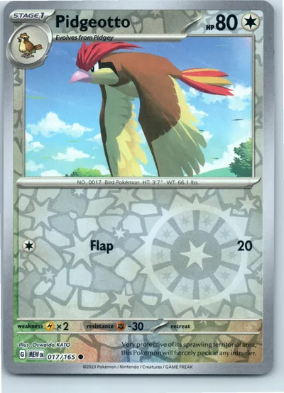 Pidgeotto 017/165