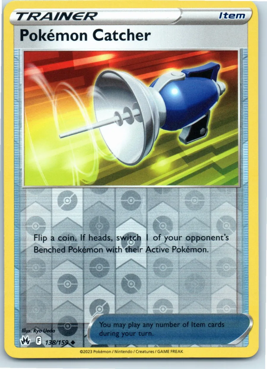 Pokemon Catcher 138/159 front, the actual card for sale