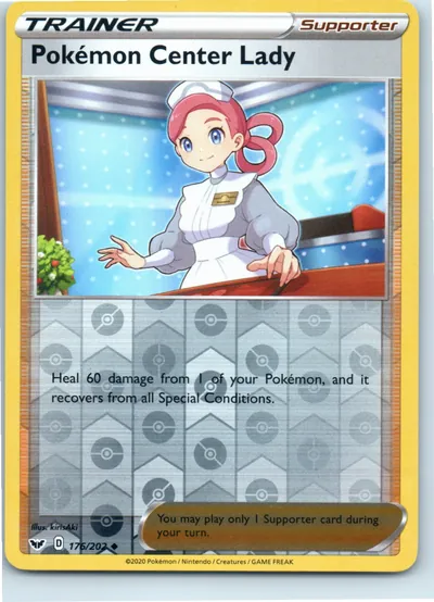 Pokemon Center Lady 176/202