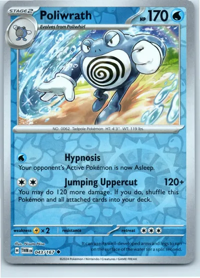 Poliwrath 043/167