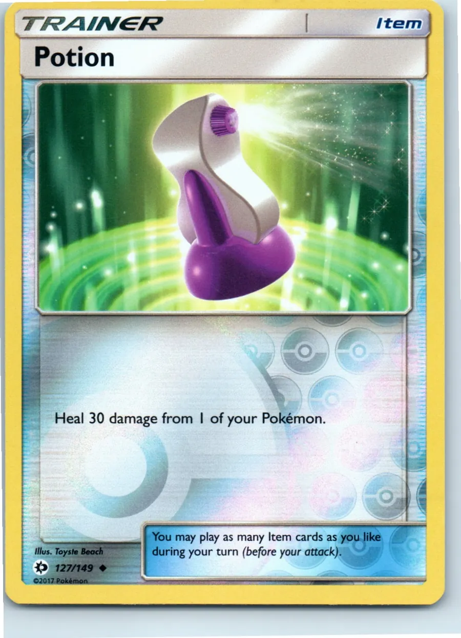 Potion 127/149 front, the actual card for sale
