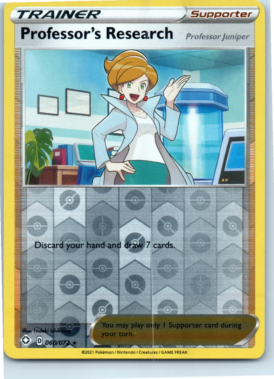 Professor's Research [Professor Juniper] 060/072 front, the actual card for sale