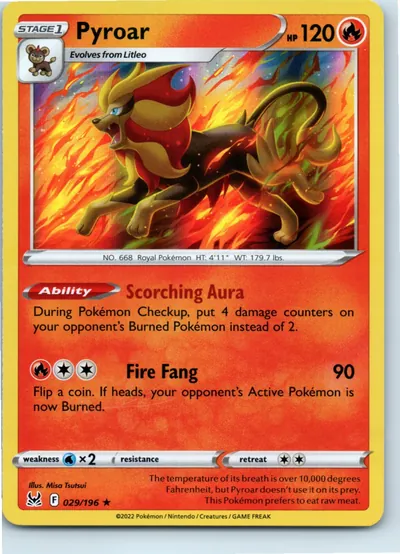 Pyroar 029/196