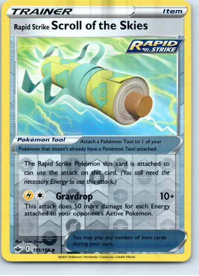 Rapid Strike Scroll of the Skies 151/198