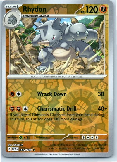 Rhydon 112/165