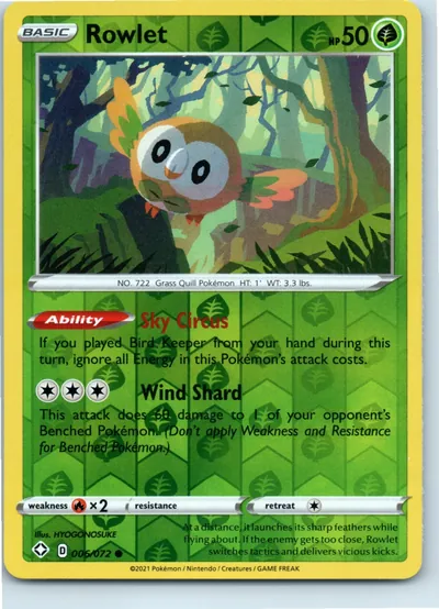 Rowlet 006/072