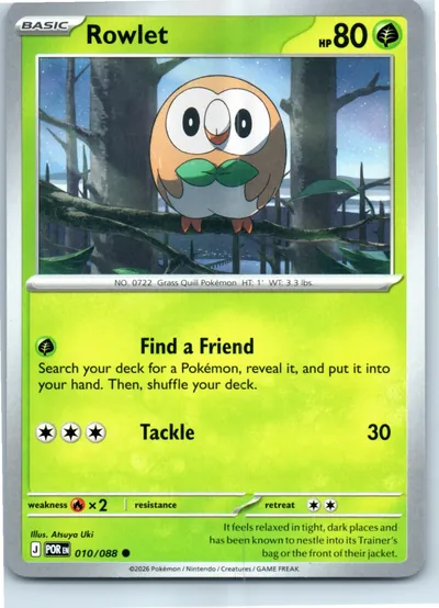 Rowlet 010/088