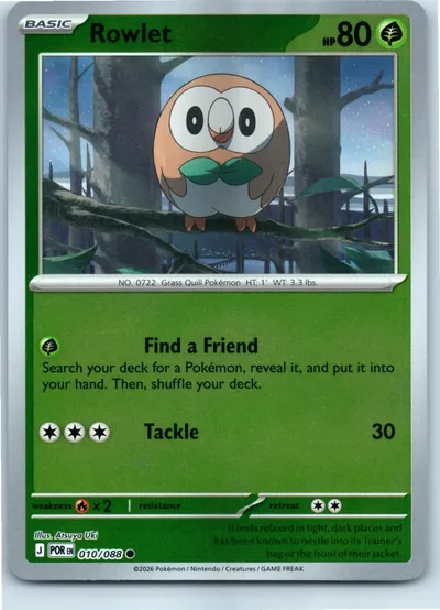 Rowlet 010/088