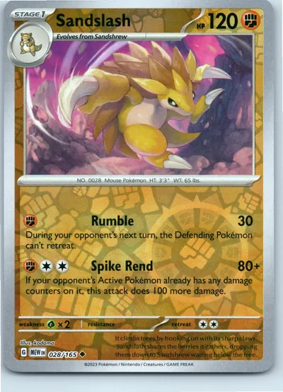 Sandslash 028/165