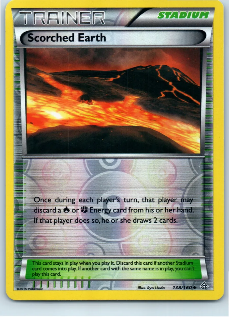 Scorched Earth 138/160 front, the actual card for sale