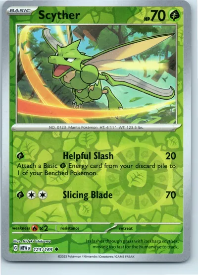 Scyther 123/165