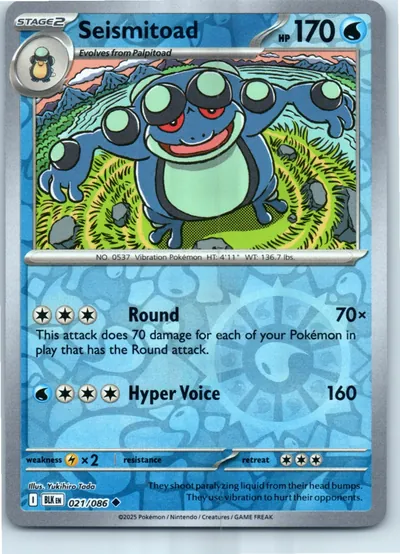 Seismitoad 021/086