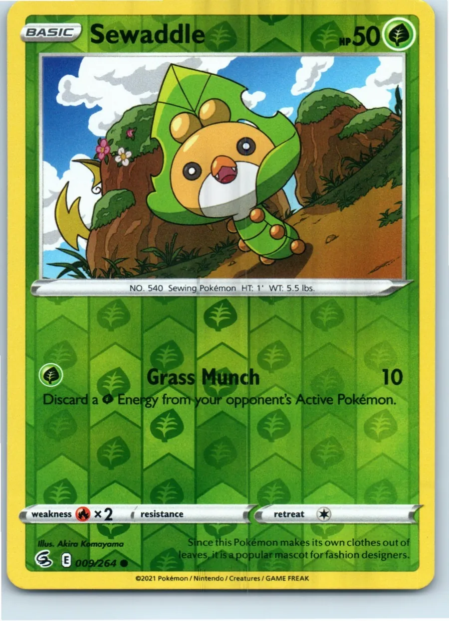 Sewaddle 009/264 front, the actual card for sale