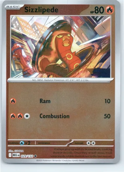 Sizzlipede 029/132