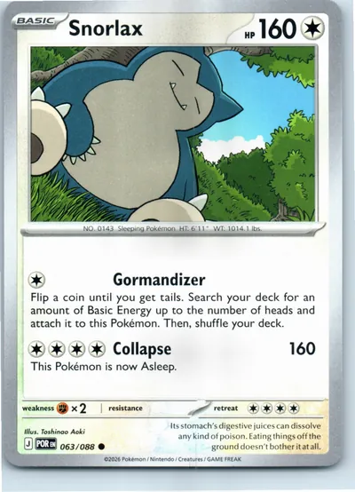 Snorlax 063/088