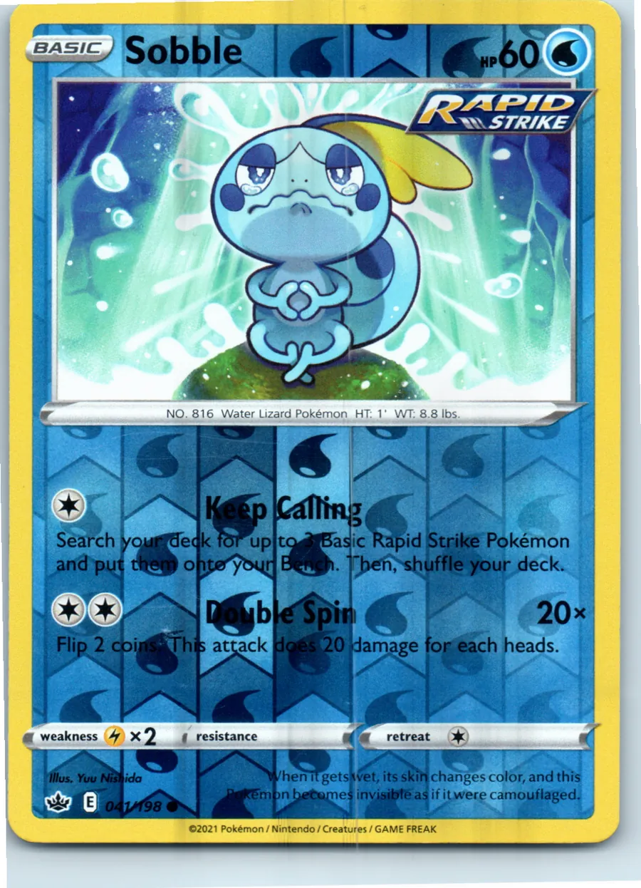 Sobble 041/198 front, the actual card for sale
