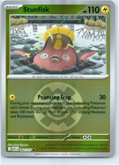 Stunfisk (Quick Ball) 062/217