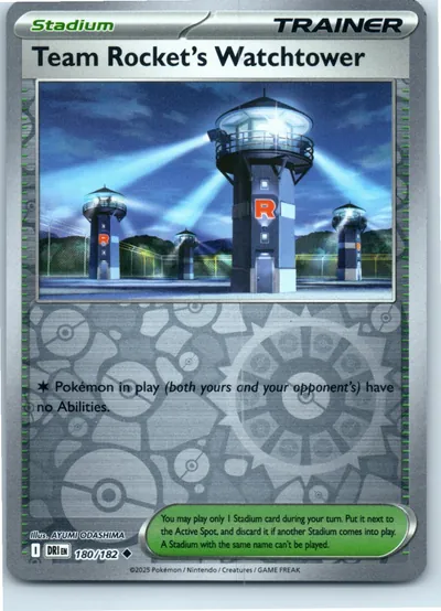 Team Rocket's Watchtower 180/182