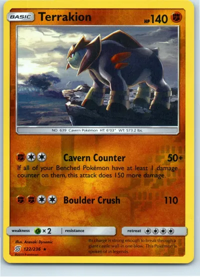 Terrakion 122/236
