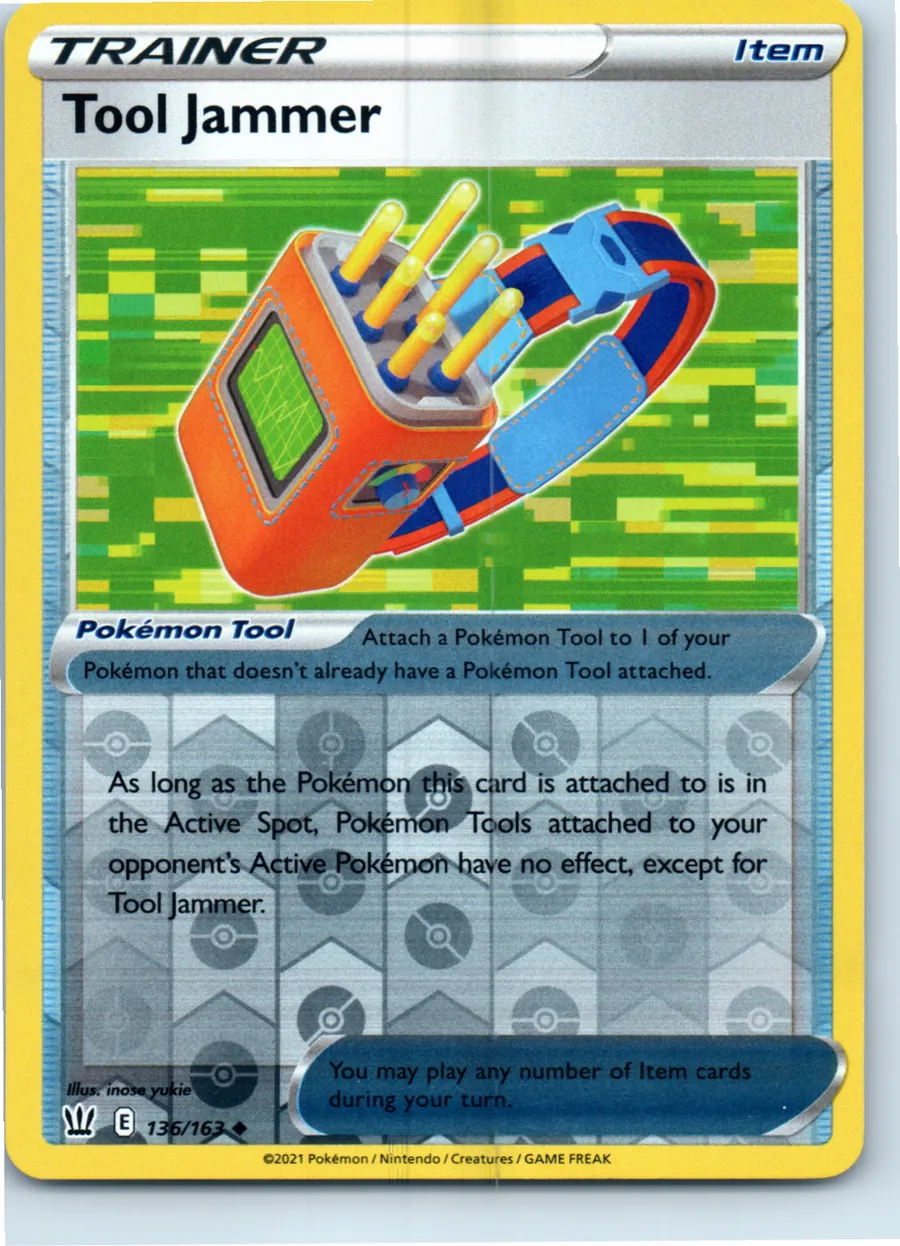 Tool Jammer 136/163 front, the actual card for sale
