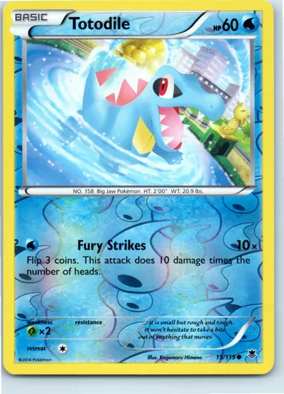 Totodile 15/119