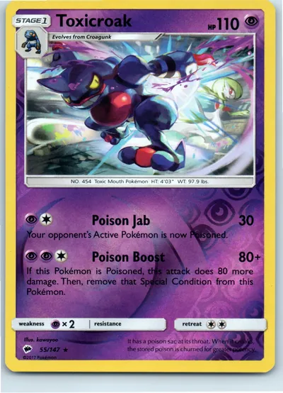 Toxicroak 55/147