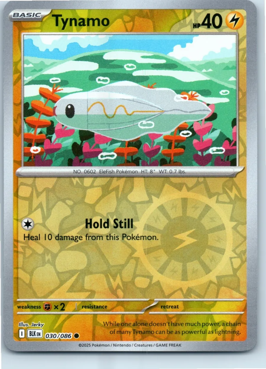 Tynamo 030/086 front, the actual card for sale