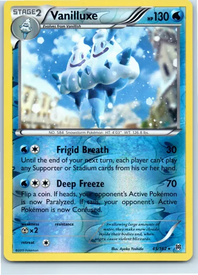 Vanilluxe 45/162