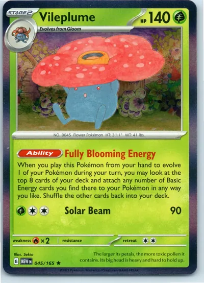 Vileplume 045/165