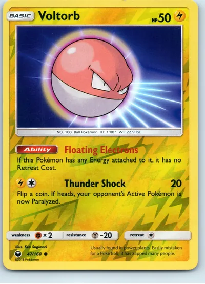 Voltorb 47/168