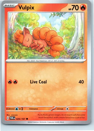Vulpix 026/167