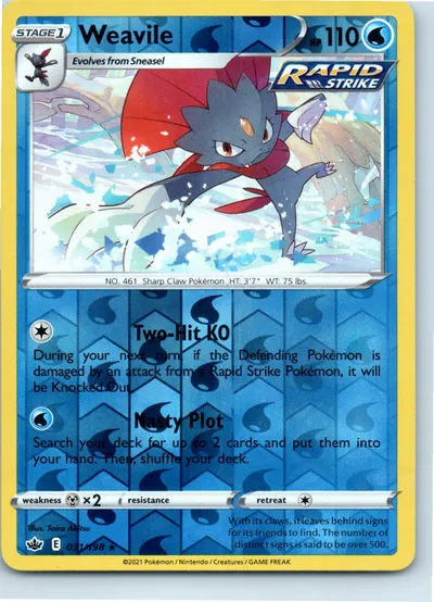 Weavile 031/198